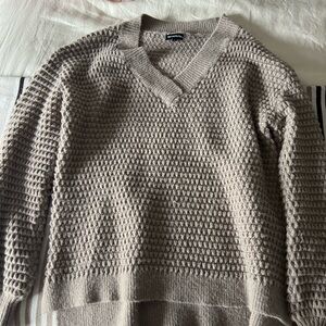 PrettyLittleThing Taupe Knit Sweater